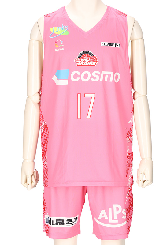 八王子ビートレインズサード 2023 FP 練習着 フルオーダー バスケユニフォーム完成画像