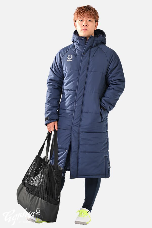 インテシオン中綿ベンチコート Navy