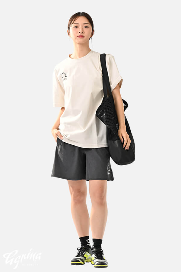 Premiumフリオ接触冷感イージーコンフォートTシャツ L.Beige