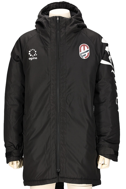 武蔵野FC 2024 防寒着 ベンチコート完成画像