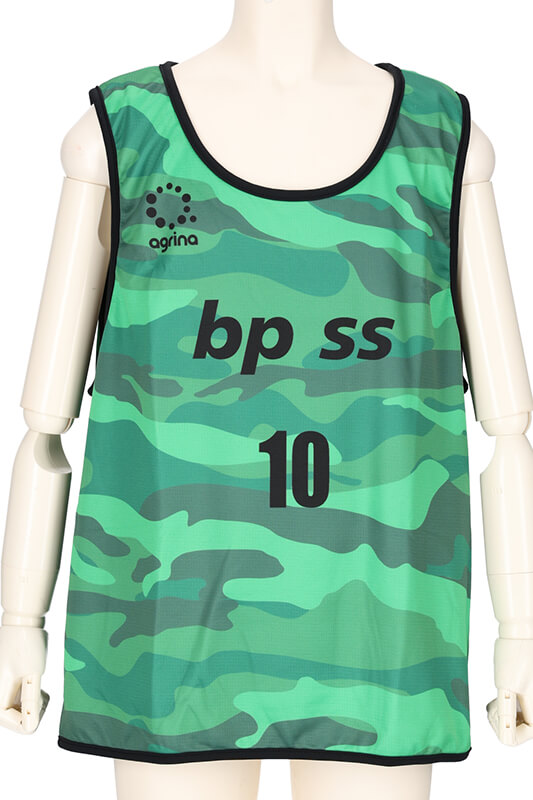 bp ss 練習着 ビブス完成画像