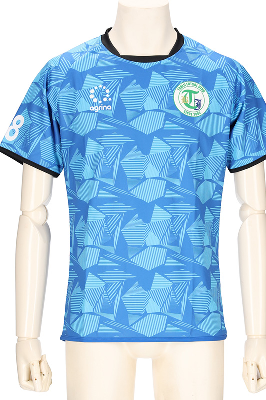 たびじFC 2023 FP 練習着 半袖Tシャツ完成画像