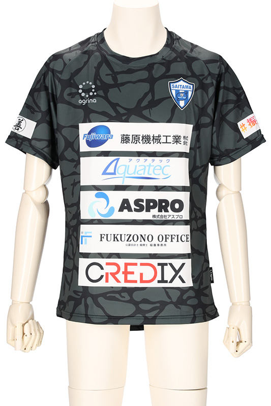 さいたまSC 2025 FP 練習着 半袖Tシャツ完成画像