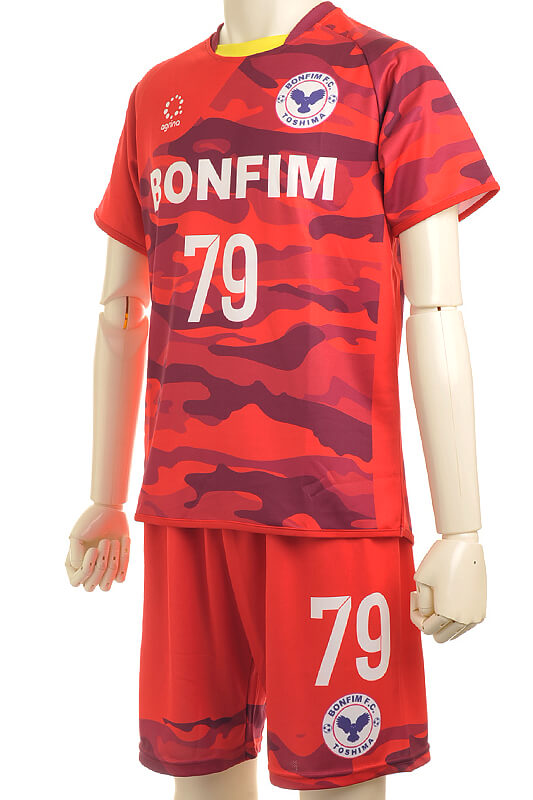 ボンフィン U15  FP Away レッド