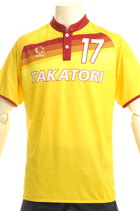高取中学校サッカー部 GK AWAY完成画像