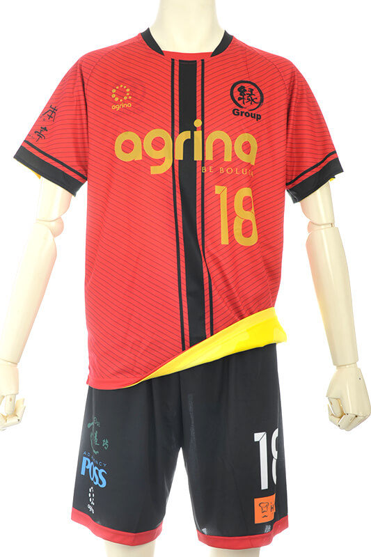 FC Bombonds FP HOME 半袖ユニフォーム完成画像