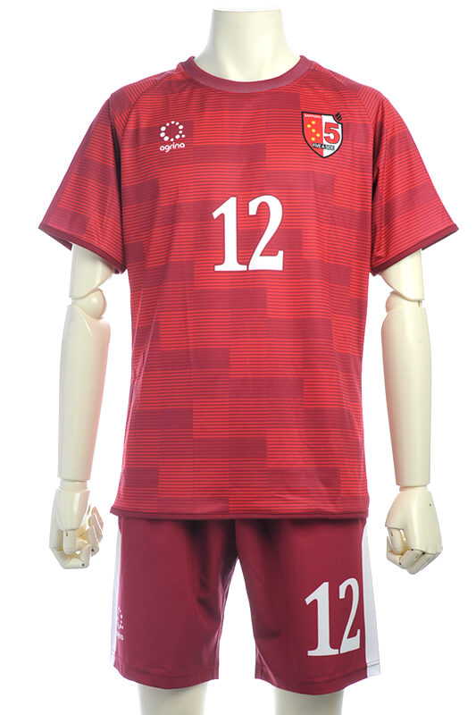 Five A Side FP HOME 半袖ユニフォーム完成画像