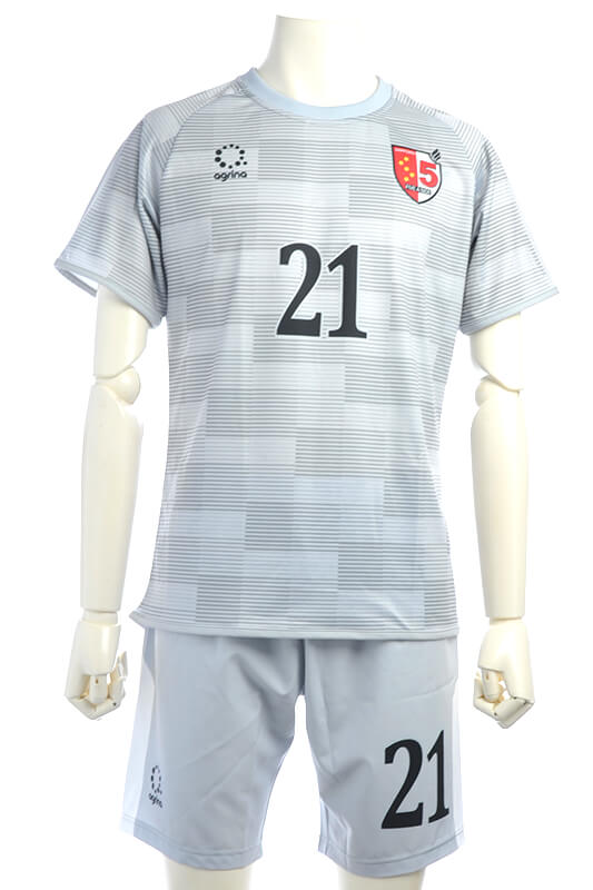 Five A Side GK HOME 半袖ユニフォーム完成画像