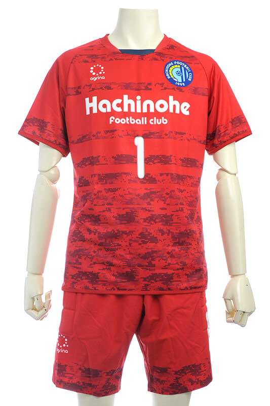 八戸FC GK HOME 半袖ユニフォーム完成画像