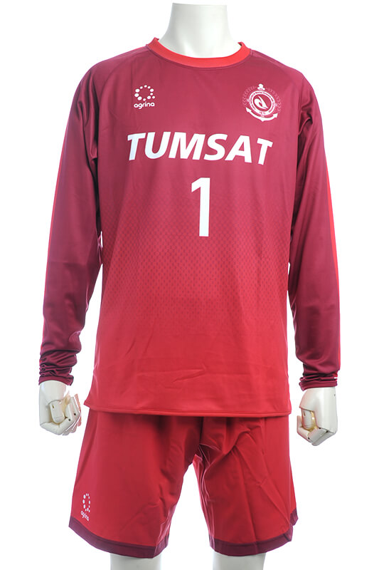 TUMSAT GK AWAY 長袖ユニフォーム完成画像