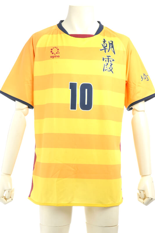 朝霞高校男子ハンドボール部 FP AWAY 半袖ユニフォーム完成画像