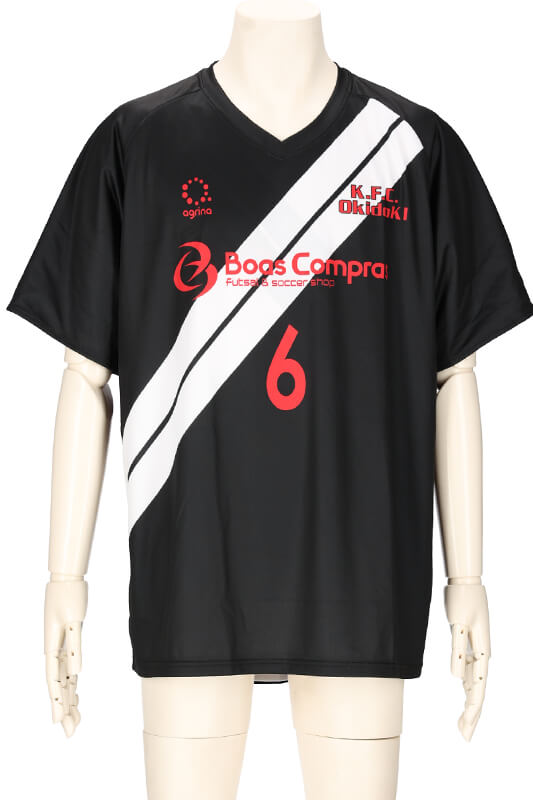 K.F.C.OkidoKI FP HOME 半袖ユニフォーム完成画像