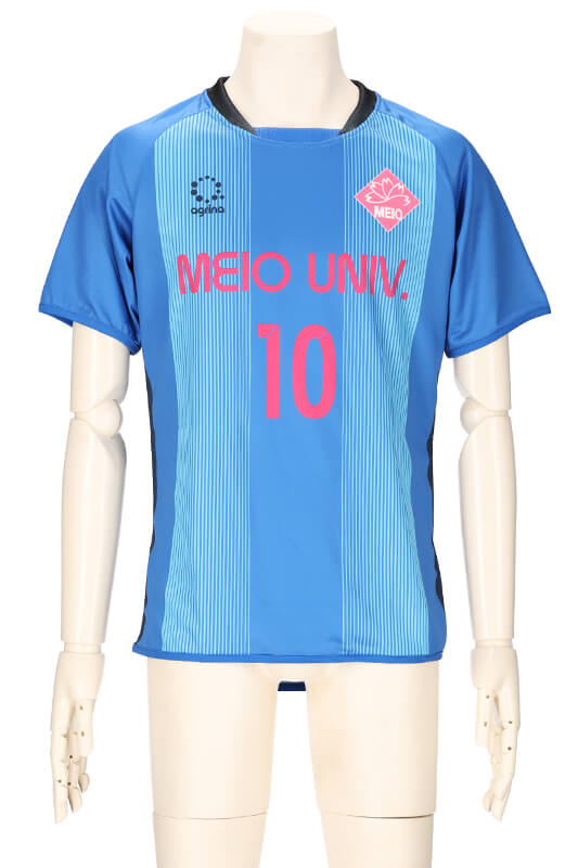 名桜大学女子サッカー部 FP HOME 半袖ユニフォーム完成画像