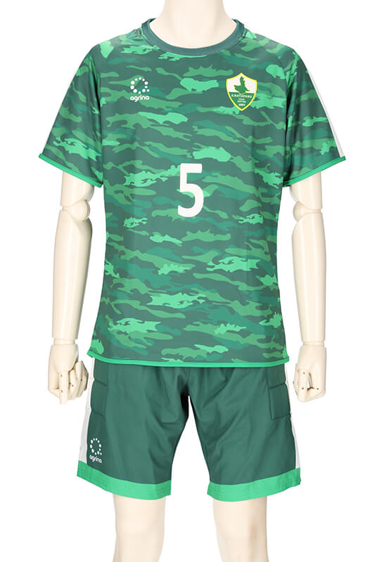 チームニッポン2023 GK AWAY 半袖ユニフォーム完成画像