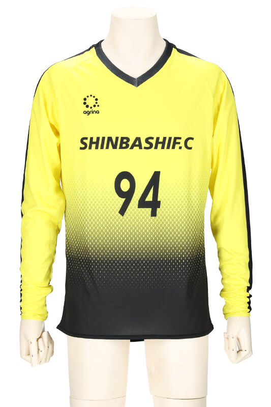 SHINBASHIF.C FP HOME 長袖ユニフォーム完成画像