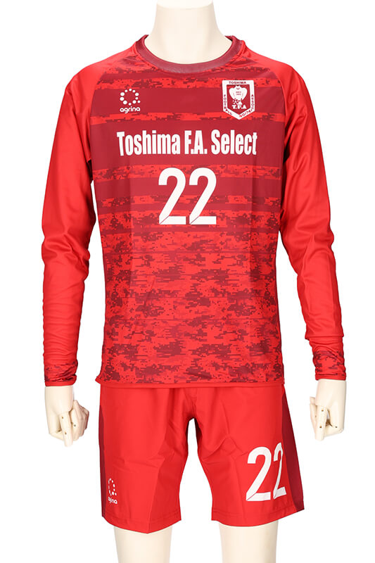 豊島区サッカー協会 GK AWAY 長袖ユニフォーム