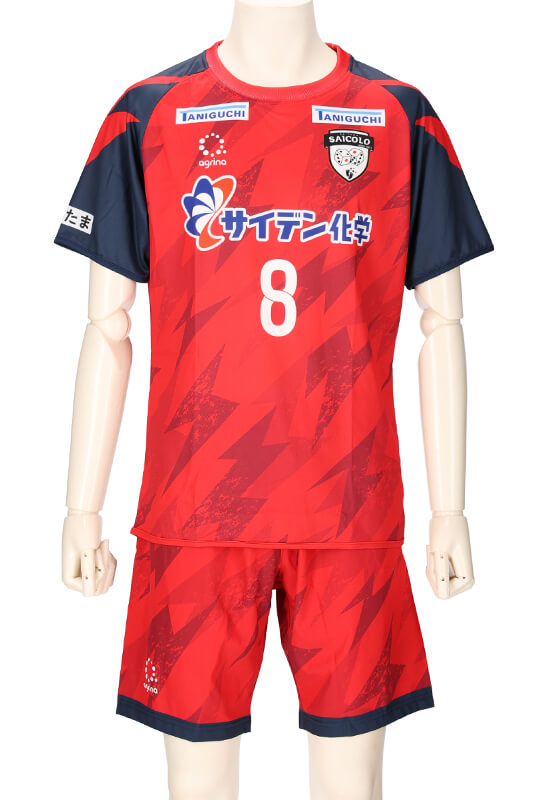 SAICOLO 2023年度 FP HOME フルオーダー 半袖ユニフォーム完成画像