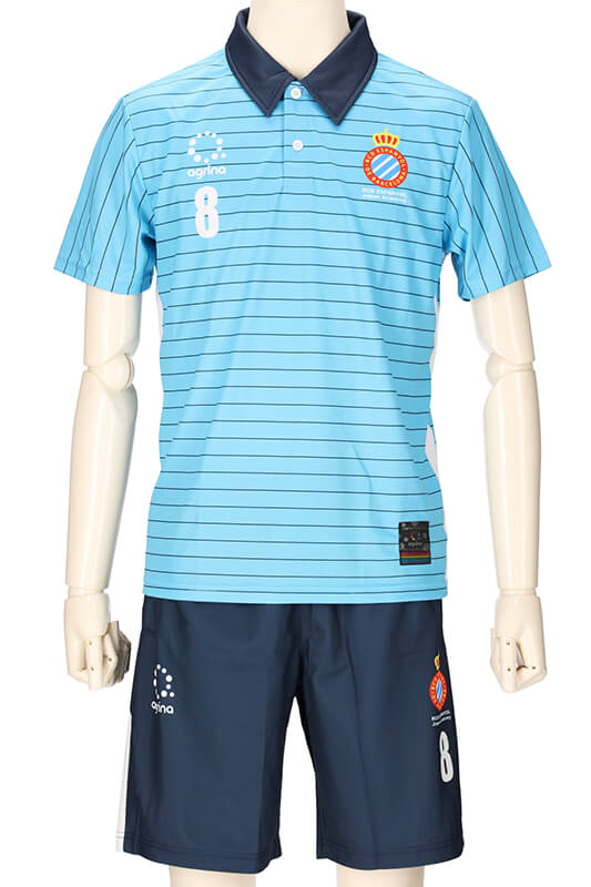 RCDエスパニョールU-15 移動着 ポロシャツ完成画像