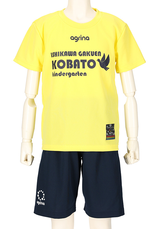こばと幼稚園 2023 作業ユニフォーム 半袖Tシャツ完成画像
