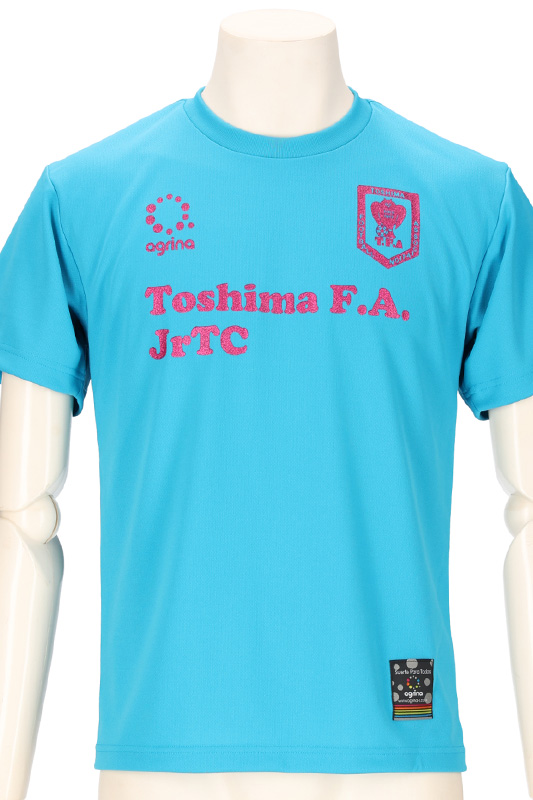 豊島区トレセン女子 2023 練習着 半袖Tシャツ完成画像