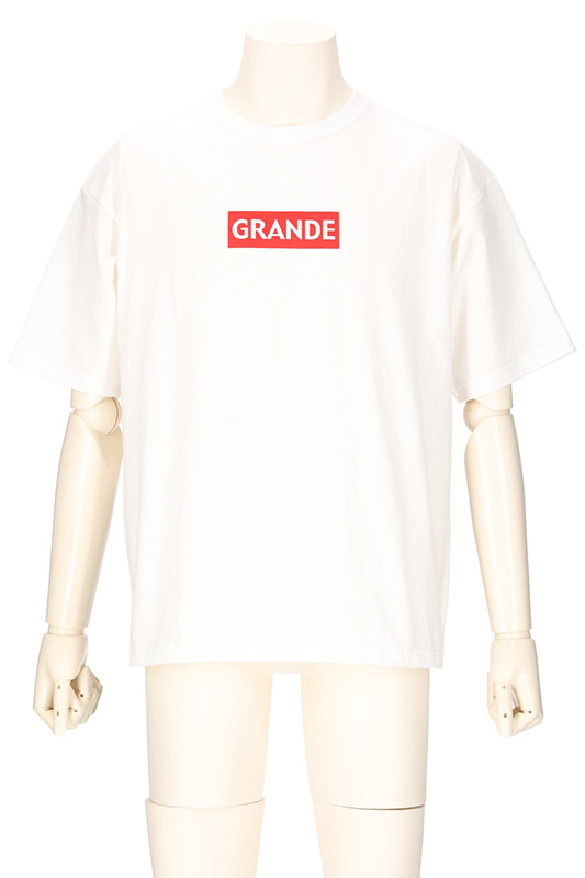 グランデホワイトxレッド 2024 移動着 半袖Tシャツ完成画像