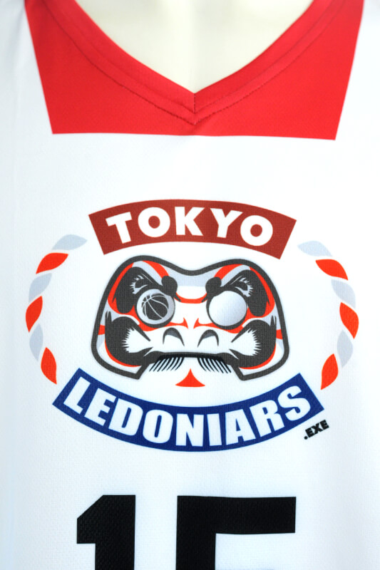 TOKYO LEDONIARS バスケユニフォーム画像４