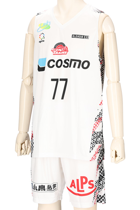 八王子ビートレインズTOP 2023 FP HOME バスケユニフォーム画像1