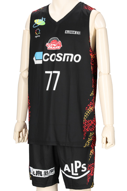 八王子ビートレインズTOP 2023 FP AWAY バスケユニフォーム画像1