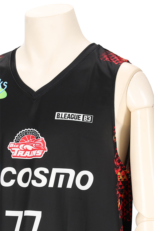 八王子ビートレインズTOP 2023 FP AWAY バスケユニフォーム画像5