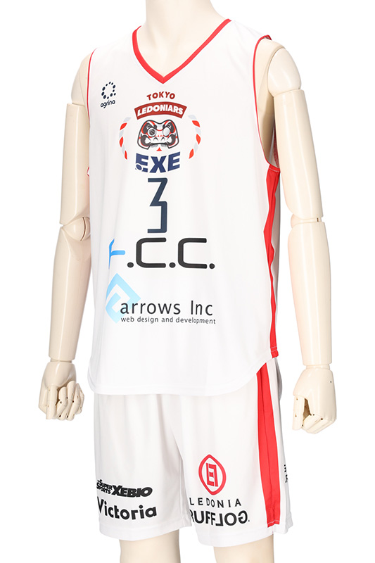 TOKYO LEDONIARS淡色 2023 FP HOME フルオーダー バスケユニフォーム画像1