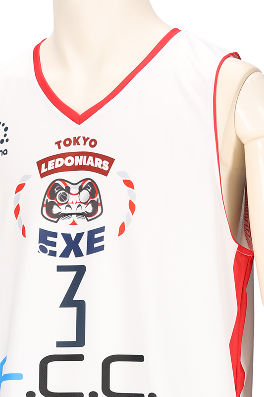 TOKYO LEDONIARS淡色 2023 FP HOME フルオーダー バスケユニフォーム画像5