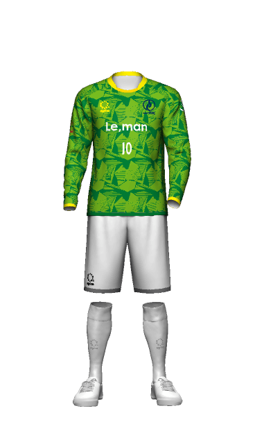 Le,man GK 半袖Tシャツ 3Dシミュレーター画像