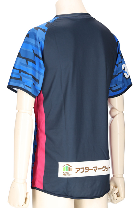 札幌国際大学フットサル部FP 2023 FP 練習着 半袖Tシャツ画像2
