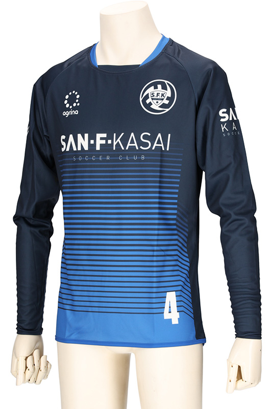 サンエフ葛西SCスリム 2023 FP 練習着 長袖ユニフォーム画像1