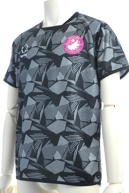 埼玉県聴覚障害者サッカー部 練習着 半袖Tシャツ画像１