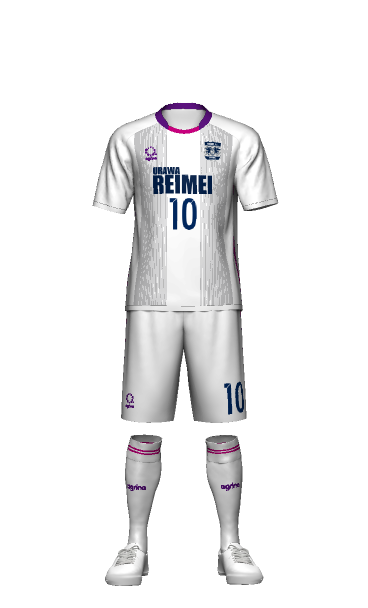 浦和麗明高校サッカー部  FP Away 3Dシミュレーター画像