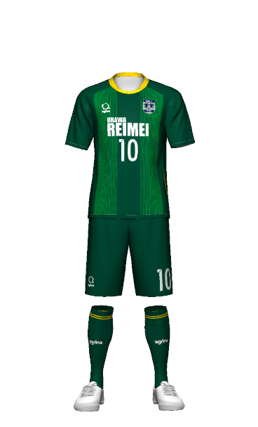 浦和麗明高校サッカー部  GK Away 3Dシミュレーター画像