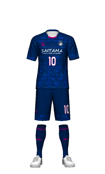 埼玉県聴覚障害者サッカー部 FP Away 3Dシミュレーター画像