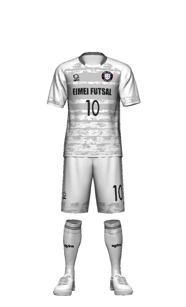 叡明高校フットサル部 GK AWAY 3Dシミュレーター画像