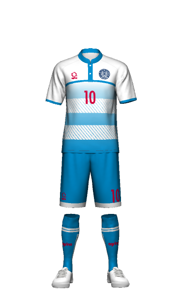 飯能南高校サッカー部 FP Away 3Dシミュレーター画像