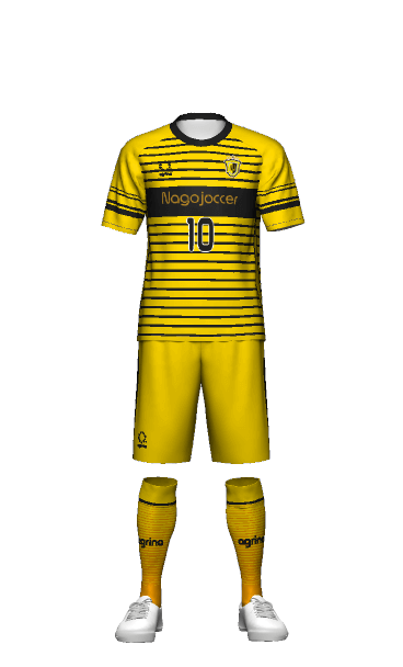 名護高校女子サッカー部 GK AWAY 3Dシミュレーター画像