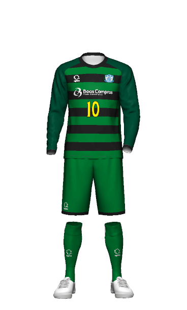 B.F.P GK AWAY 長袖ユニフォーム 3Dシミュレーター画像