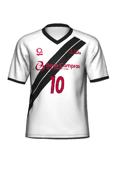 K.F.C.OkidoKI FP AWAY 半袖ユニフォーム 3Dシミュレーター画像