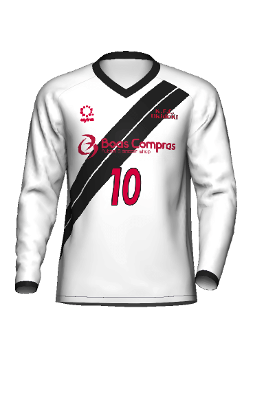 K.F.C.OkidoKI FP AWAY 長袖ユニフォーム 3Dシミュレーター画像