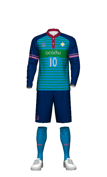 ocachu GK HOME 長袖ユニフォーム 3Dシミュレーター画像