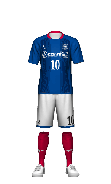 SCO FP HOME 半袖ユニフォーム 3Dシミュレーター画像
