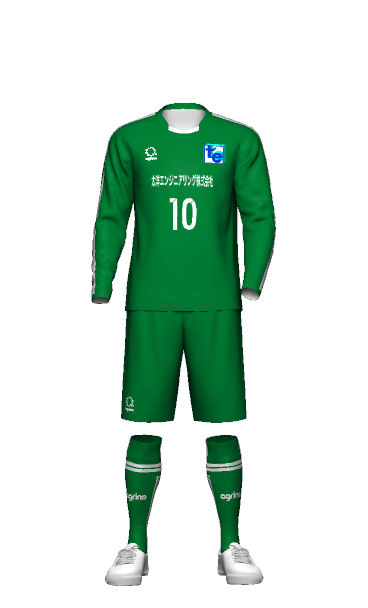 太洋エンジニアリング株式会社 GK AWAY 長袖ユニフォーム 3Dシミュレーター画像