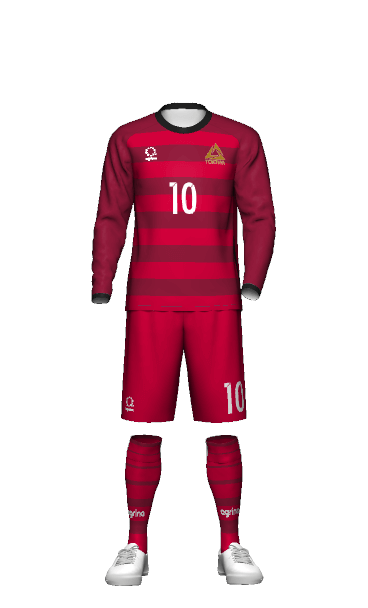 常磐大学 GK HOME 長袖ユニフォーム 3Dシミュレーター画像