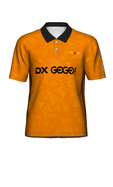 HAYABUSADXGOGO株式会社 2023 移動着 ポロシャツ 3Dシミュレーター画像