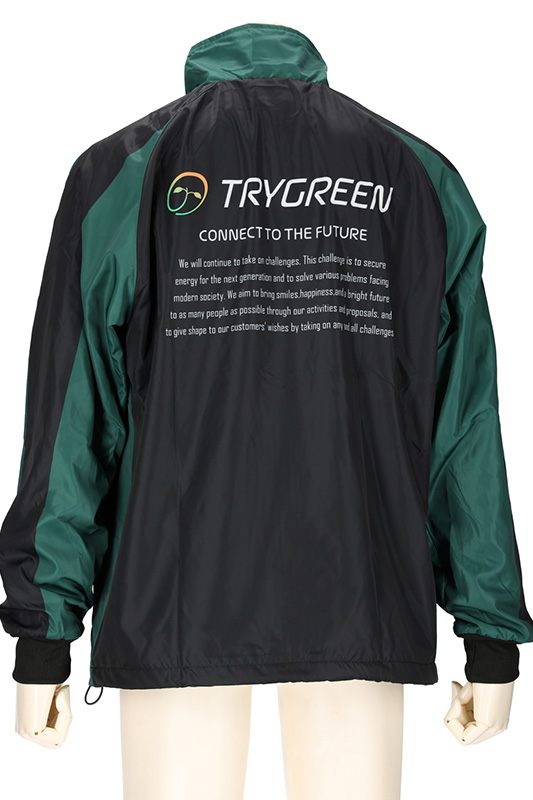 TRYGREEN株式会社 2023 移動着 ウインドブレーカー画像3